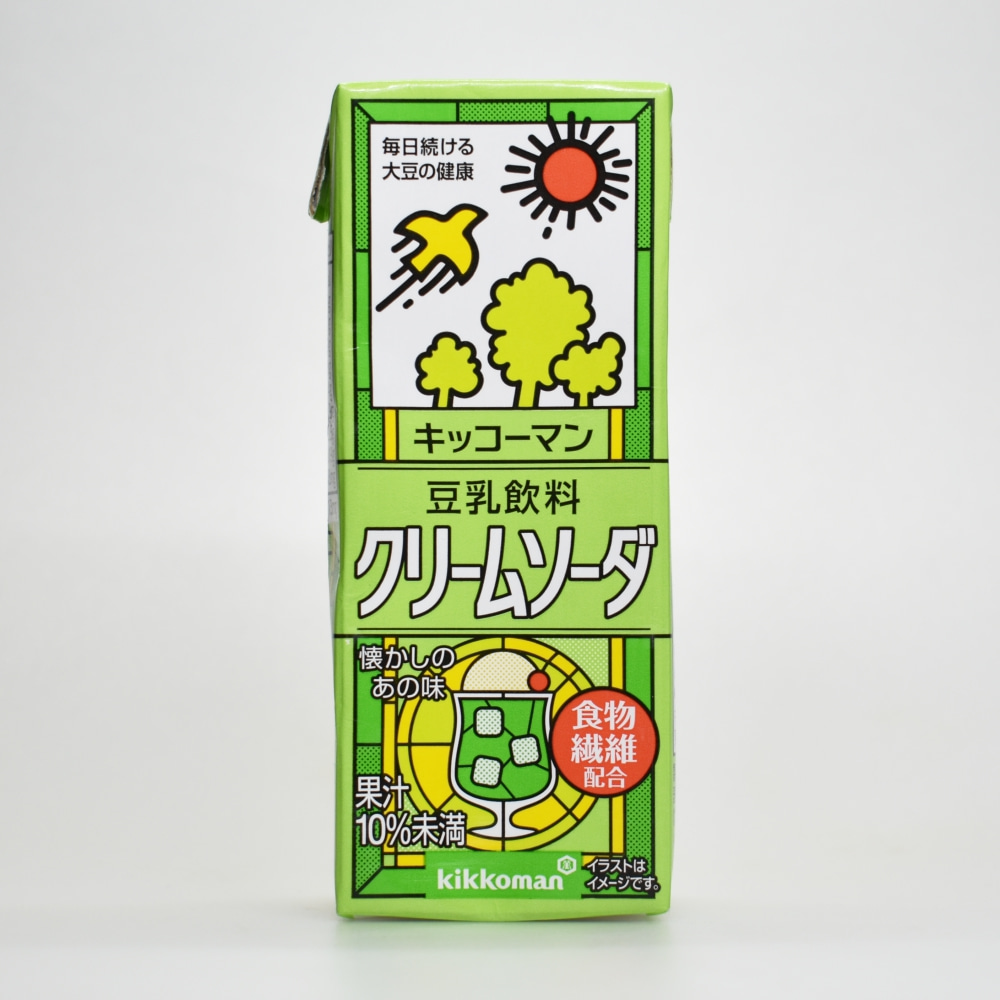 キッコーマン豆乳飲料クリームソーダ