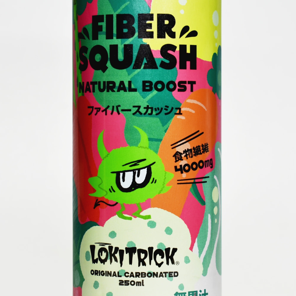 LOKITRICK ファイバースカッシュ,パッケージデザイン