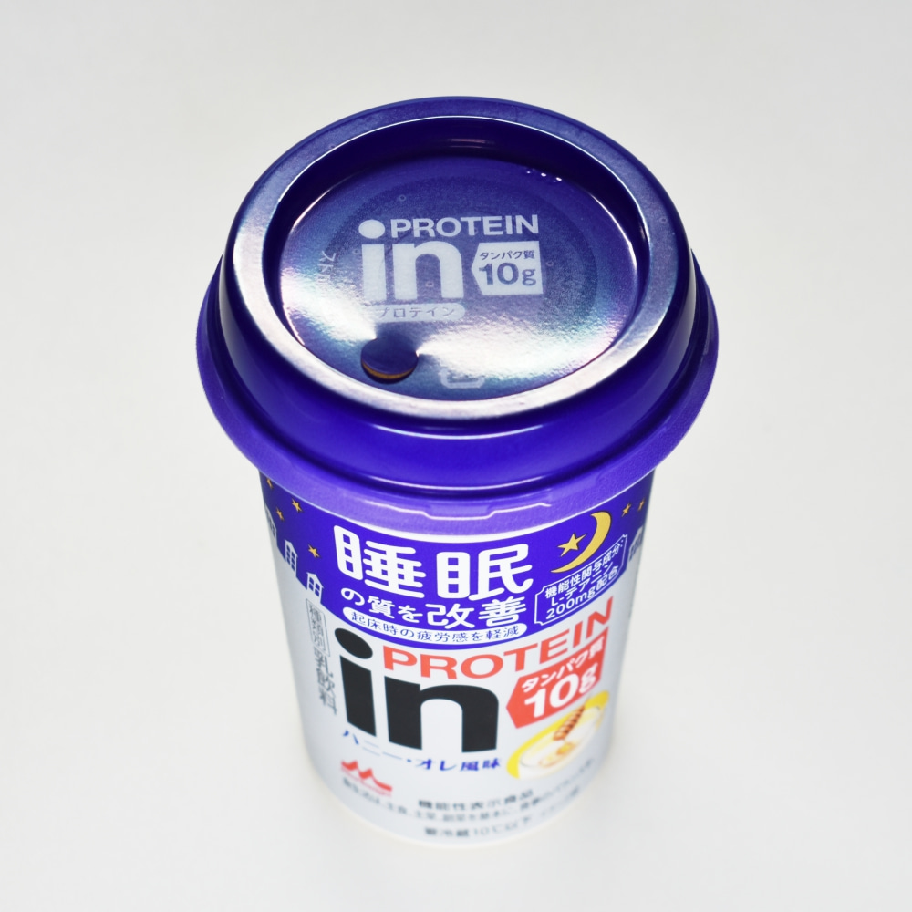 inPROTEIN ハニー・オレ風味,フタ