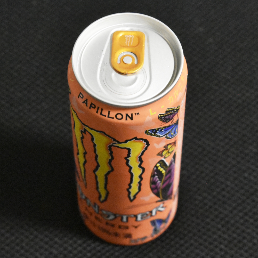 モンスター パピヨン,プルタブ,缶上部