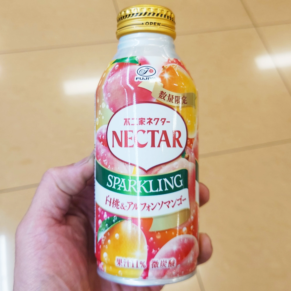 桃とマンゴーが弾ける！ネクタースパークリング白桃＆アルフォンソ