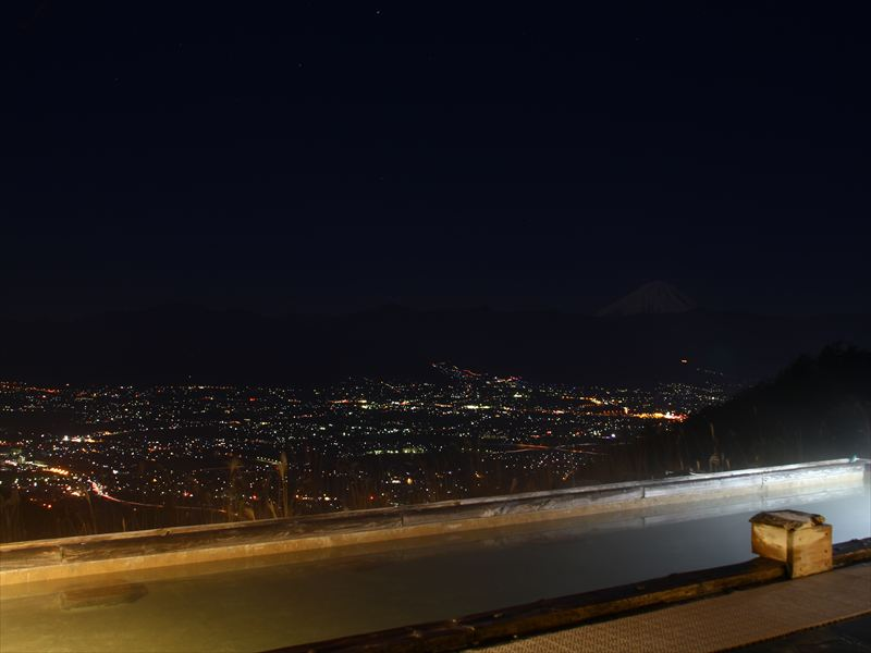 あっちの湯からの夜景