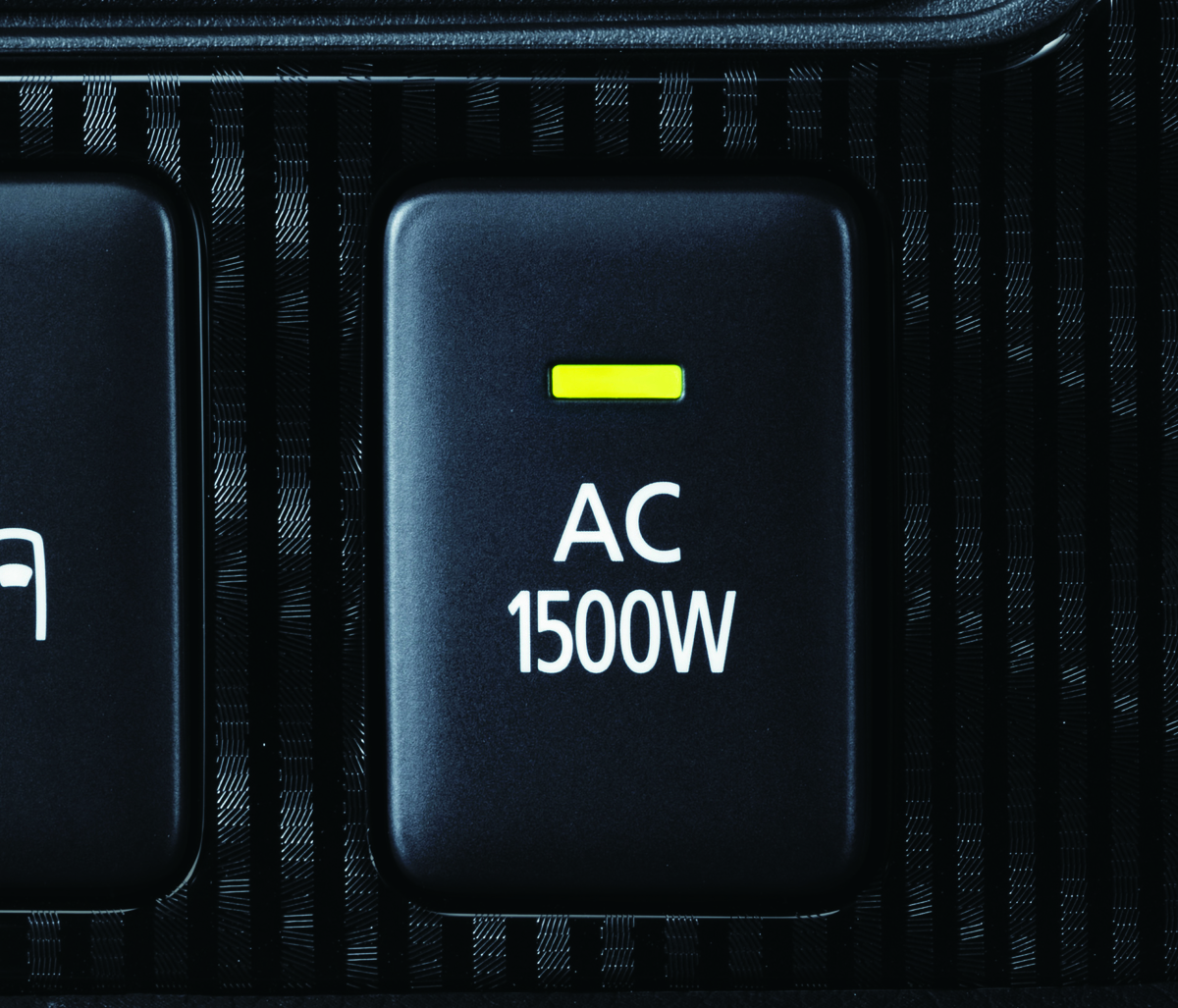 要注意！停電に強いのは100V/1500Wコンセント装着モデル