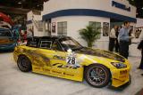 SEMAショー：ド派手なS2000は劇中にも登場しましたねぇ。