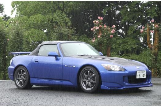 「ゼン」 ホンダ S2000 AP1無限　リアウイング　ブルー ホンダ 無限 S2000 試乗記】サーキットまで難無くこなすトータル