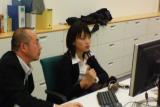編集長自らの熱血指導