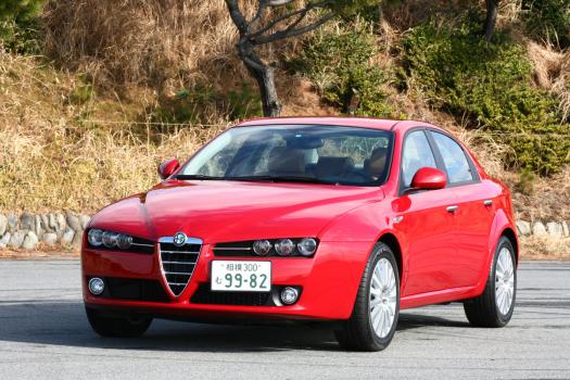 アルファロメオ 159 試乗記】美しさは顔に出る!?こだわりを忘れない