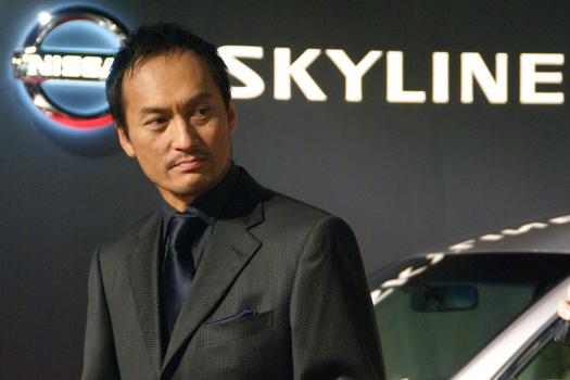 日産 新型 スカイライン セダンのCMキャラクター『渡辺 謙』サン