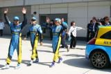「MILD SEVEN RENAULT F1 TEAM meets BLUE ageHa PIT PARTY」in富士スピードウェイ