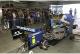 「MILD SEVEN RENAULT F1 TEAM meets BLUE ageHa PIT PARTY」in富士スピードウェイ