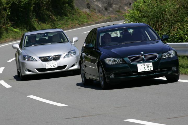 レクサスIS350 VS BMW330i