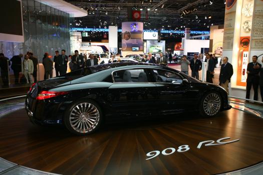 【速報】 プジョー 908RC 〜パリモーターショー2006 現地レポート〜