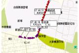 危険な運転を行った場所の閲覧（イメージ）