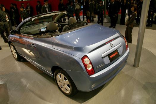 【オートサロン2007】今夏日本デビュー！ 日産マイクラC＋C(マーチC＋C)　リアデッキ