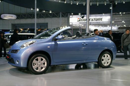 【オートサロン2007】今夏日本デビュー！ 日産マイクラC＋C(マーチC＋C)　サイドビュー