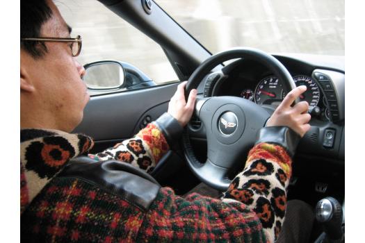 コルベットＺ06走行シーン