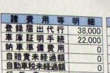 登録代行費用も近場なら3万円以内に抑えてほしい