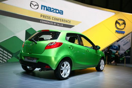 Mazda 2(新型 デミオ)/リアビュー