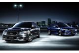 スバル 新型 レガシィ B4 2.0GT spec.B(左)と2.0R spec.B(右)