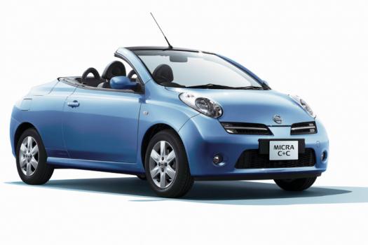 日産「マイクラ C+C(シープラスシー)」/ボディカラー:ブリーズブルー(M)