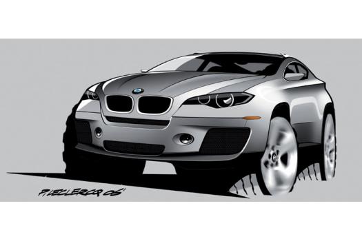 BMW Concept X6(デザインスケッチ)