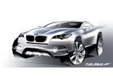 BMW Concept X6 アクティブ・ハイブリッド(デザインスケッチ)