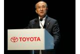 トヨタ ランドクルーザー発表会にて トヨタ自動車社長 渡辺 捷昭氏