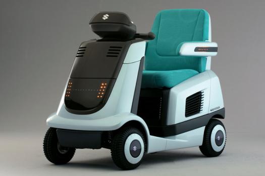 東京モーターショー2007】スズキ、電動車いす「MIO（ミオ）」を参考