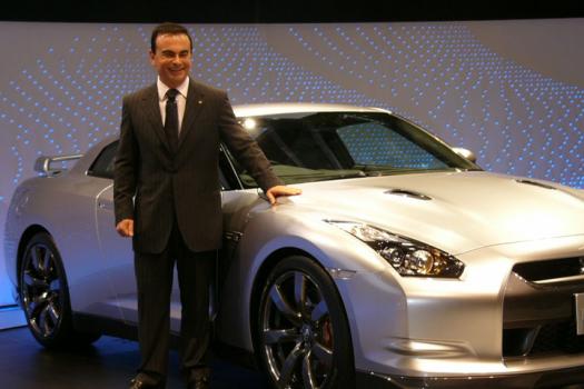 東京モーターショー2007 日産 GT-R（日産自動車社長 カルロス・ゴーン氏）