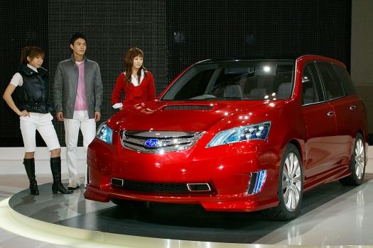 東京モーターショー 2007年 東京モーターショー2007 速報】スバル初のオリジナル7シーター