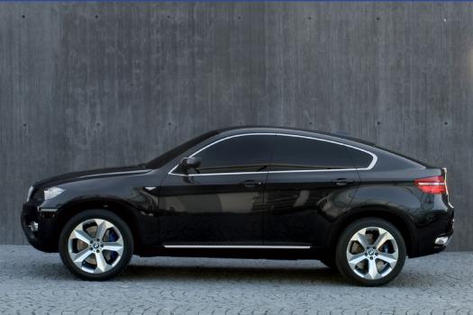 BMW コンセプト X6 サイドビュー
