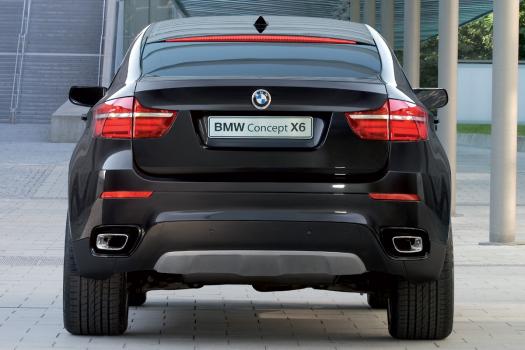 BMW コンセプト X6 リヤビュー