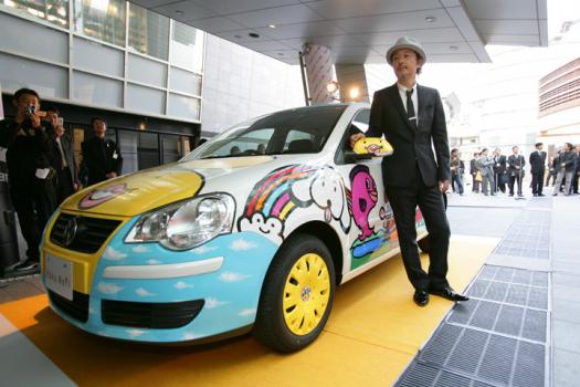 「楽ナビ ART CAR COLLECTION」プレス発表会 リリー・フランキー