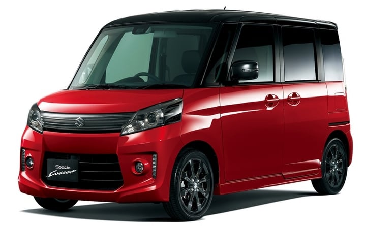 スペーシアカスタム特別仕様車 虎視眈々とクラスナンバー1の座を狙う特別仕様車」スズキ スペーシア