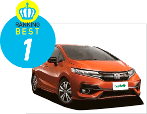 コンパクトカー国産車 ランキング ベスト1 ホンダ フィット