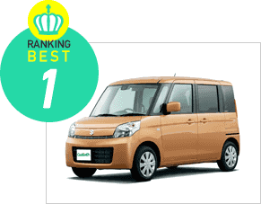 軽自動車スーパーハイト系ワゴン ランキング ベスト1 スズキ スペーシア