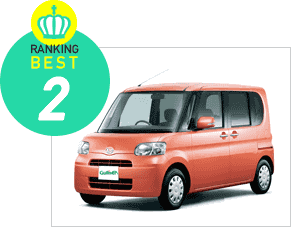 軽自動車スーパーハイト系ワゴン ランキング ベスト2 ダイハツ タント