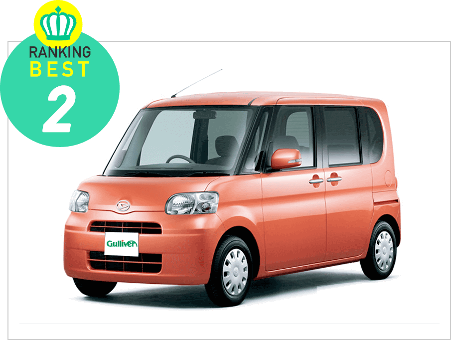 軽自動車スーパーハイト系ワゴン ランキング ベスト2 ダイハツ タント