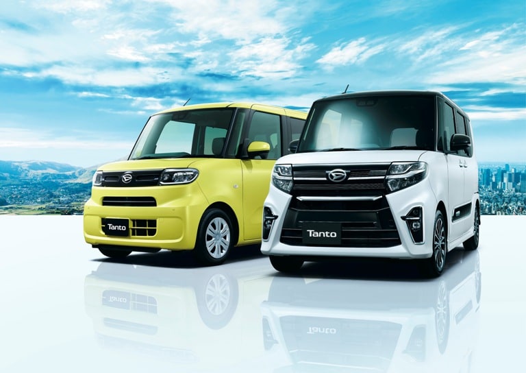 ダイハツ タント 大初夢フェア クルマ型BOX クルマ模型空箱