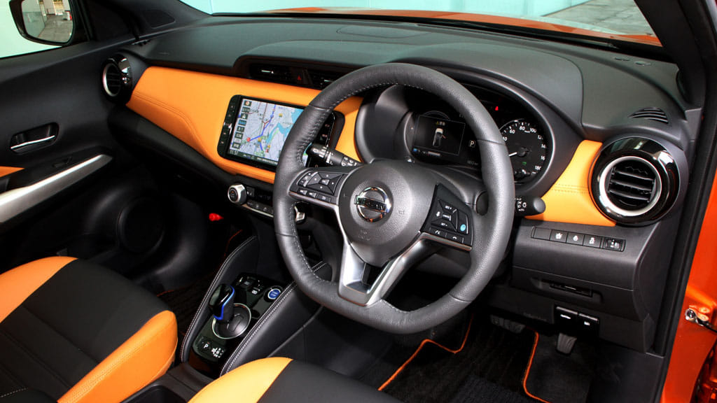 キックスのインパネデザイン