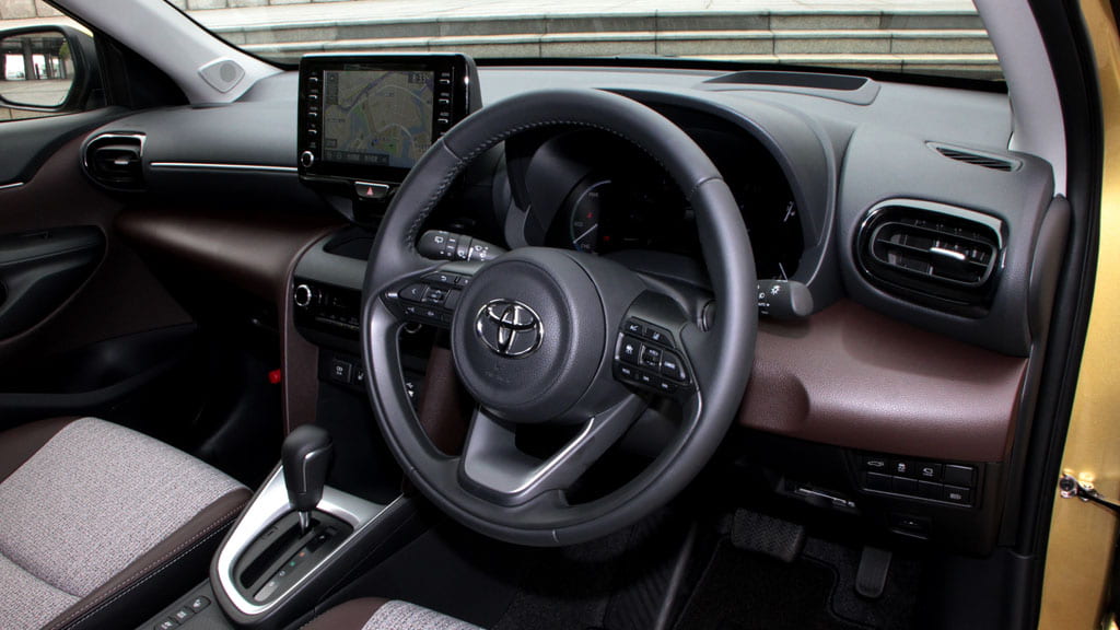 ヤリスクロスのインパネデザイン