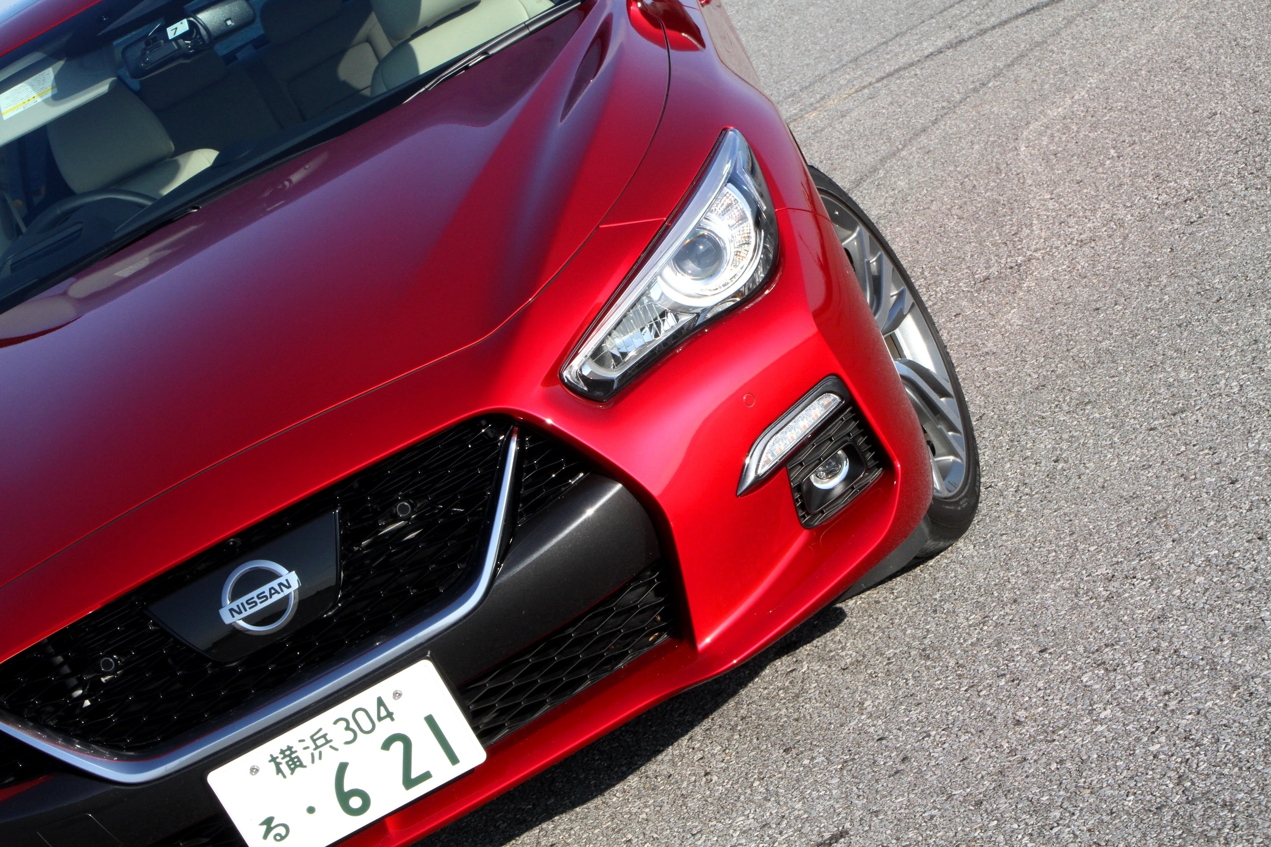 スカイラインのフロントフェイス