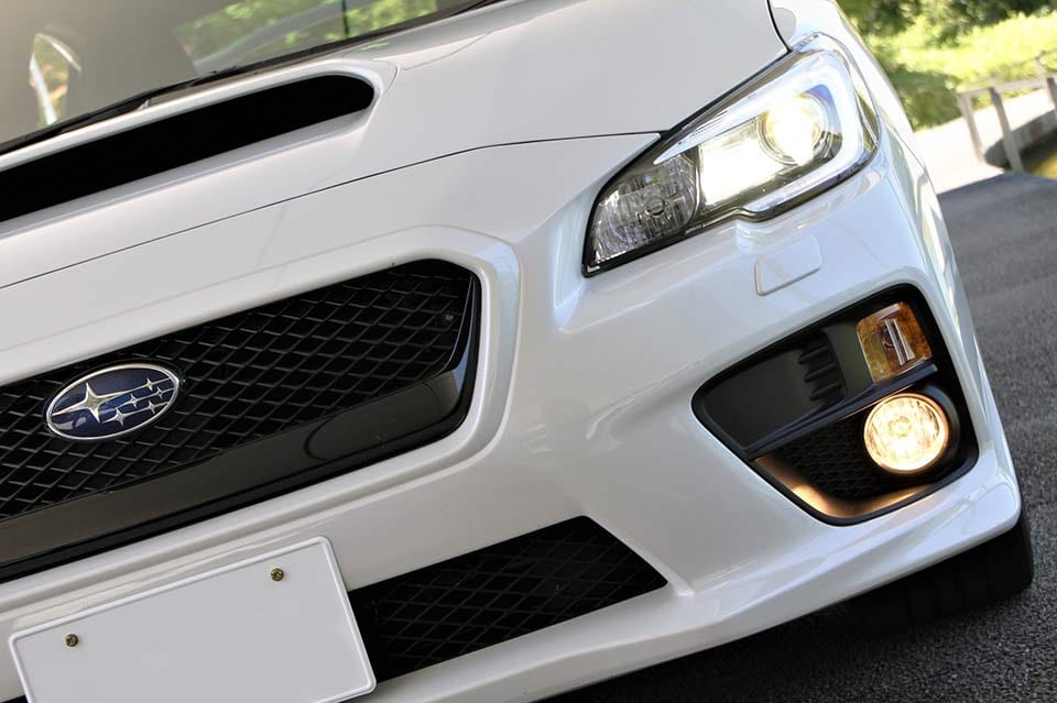 初代スバル WRX S4のフロントフェイス
