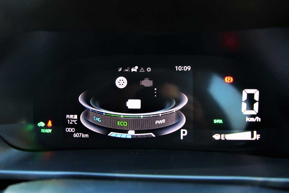 ライズのメーター