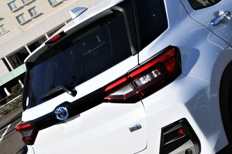 ライズのリヤエンド