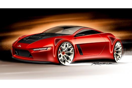 MITSUBISHI Concept-RA (イメージスケッチ)