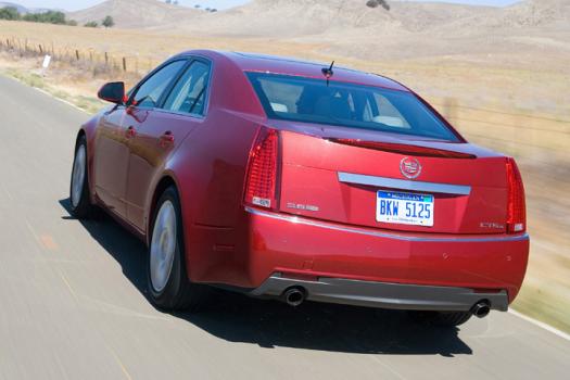 キャデラック CTS リヤビュー