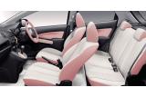 マツダデミオ ハルイロコレクション ピンク インテリア シート