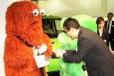 日産 新型セレナ発表会 ガチャピン ムック