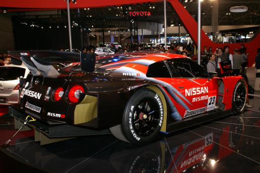 【速報!】東京オートサロン2008:日産「GT-R (GT500仕様)」リヤ